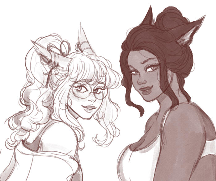 Lucie and Meadhbh