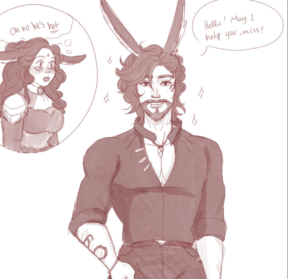 Hestia and Klaus's First Meeting